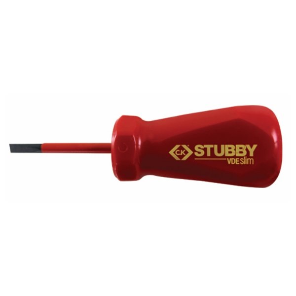 CK Stubby VDE Slim Screwdriver Slotted SL4.0