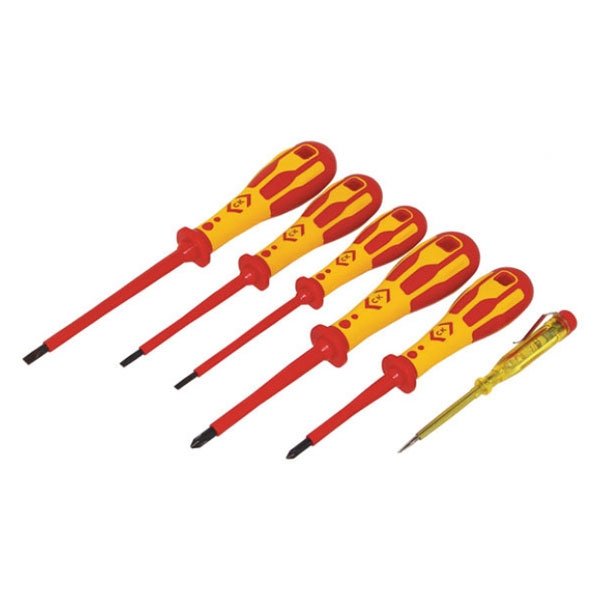 CK DextroVDE Screwdriver Slotted Parallel & PZD Set Of 6