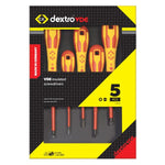 CK DextroVDE Screwdriver Slotted Parallel & PZD Set Of 5