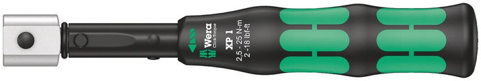 Wera Pre-Set Adjustable Torque Wrench 2.5-25 Nm For 9x12mm Insert Tools 075670