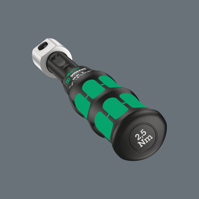Wera Pre-Set Adjustable Torque Wrench 2.5-25 Nm For 9x12mm Insert Tools 075670