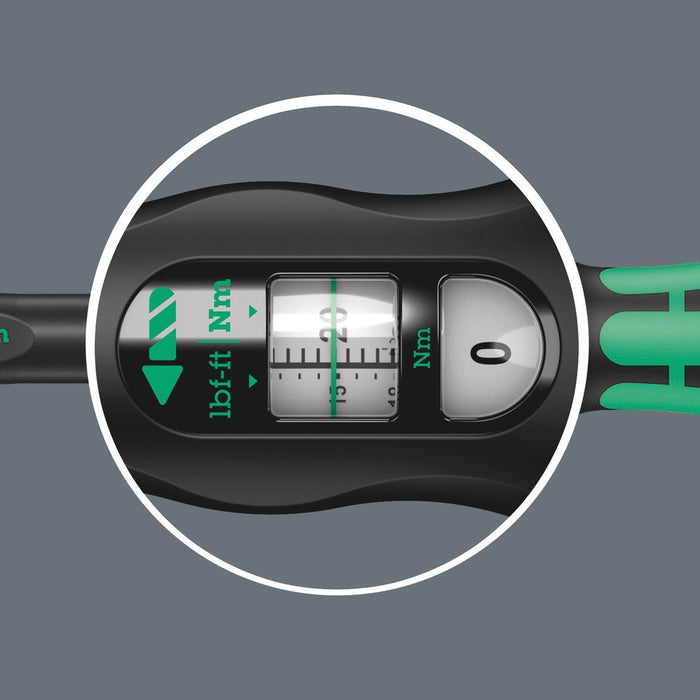 Wera Torque Wrench 2.5-25 Nm For 9x12mm Insert Tools 075651