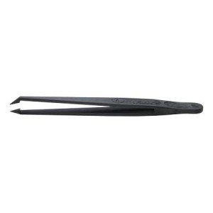 Conductive Plastic Tweezers (Economy) 115mm Bent Tips