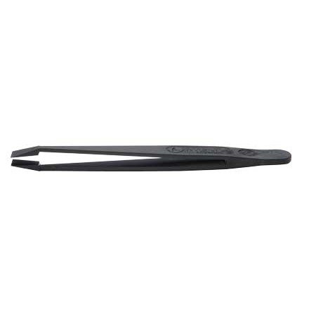 Conductive Plastic Tweezers (Economy) 115mm Fine Paddle Tips