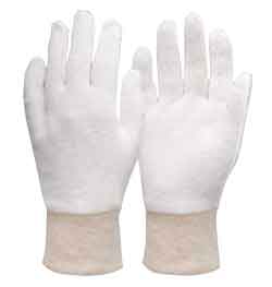 Cotton Interlock Gloves with Cuffs