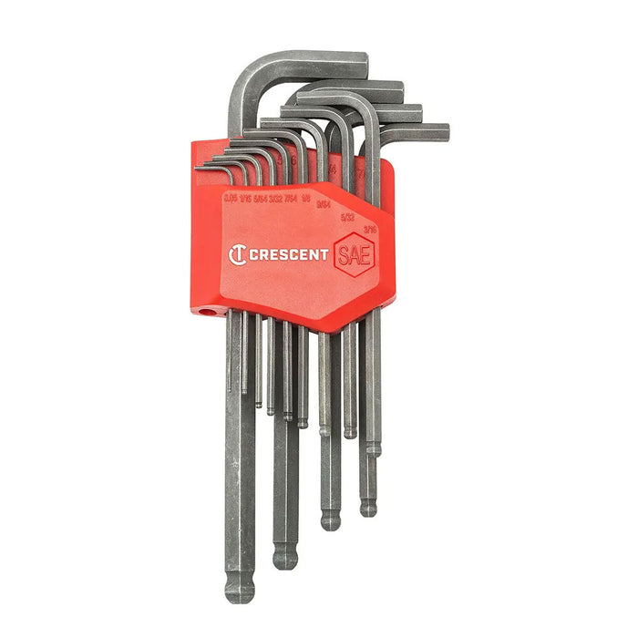 Crescent 13 Pce Long Ball End SAE Hex Key Set