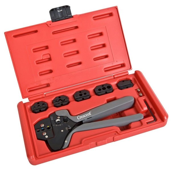 Crescent 10 Piece Crimping Tool Ratcheting Set
