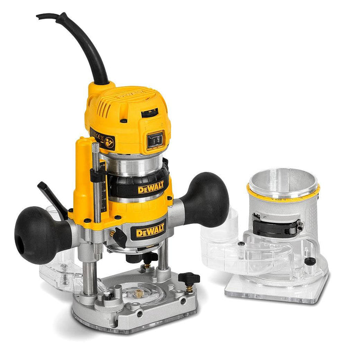 Dewalt 900W Premium Plunge & Fixed Base Router Kit