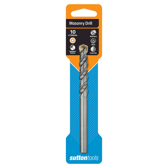Sutton D600 10.0mm x 120mm Masonry Standard Fixing Drill Bit