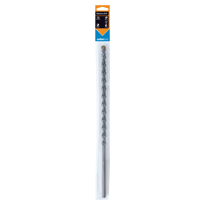 Sutton D602 13.0mm x 400mm Masonry Double Brick Drill Bit