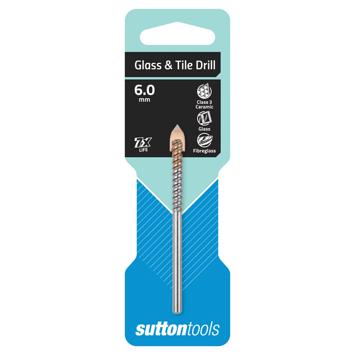 Sutton Drill D604 6.0mm Glass & Tile Drill Bit