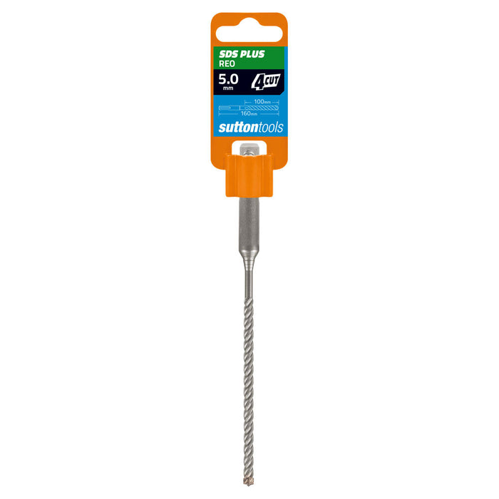 Sutton Drill Masonry D632 SDS Plus 4 Cut 160mm