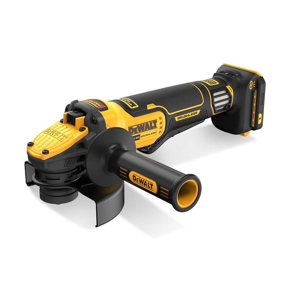 Dewalt 18V XR Li-ion Brushless Variable Speed 125mm (5") Angle Grinder ...