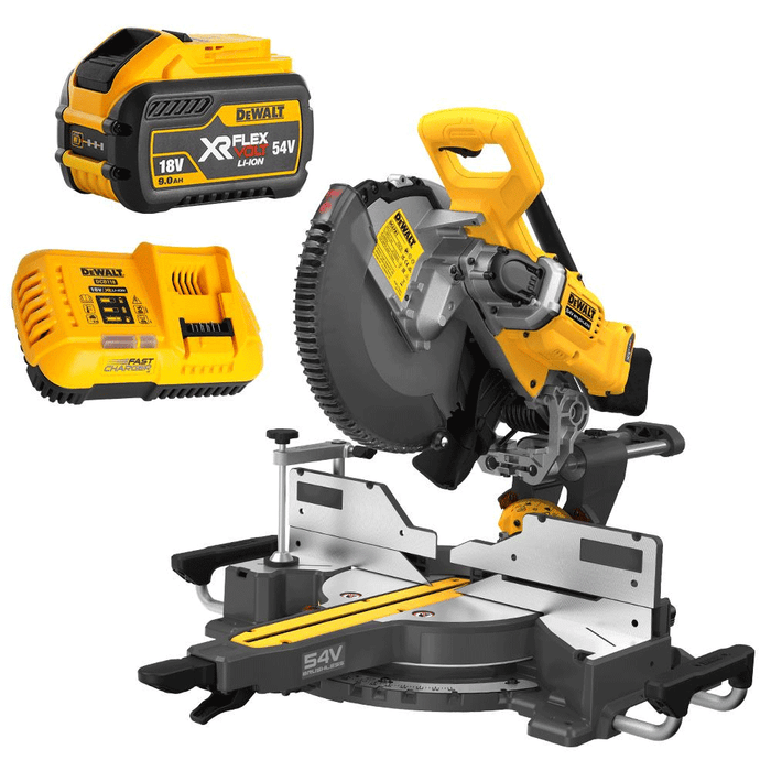 Dewalt 54V XR Flexvolt 305mm Mitre Saw - 9Ah Kit