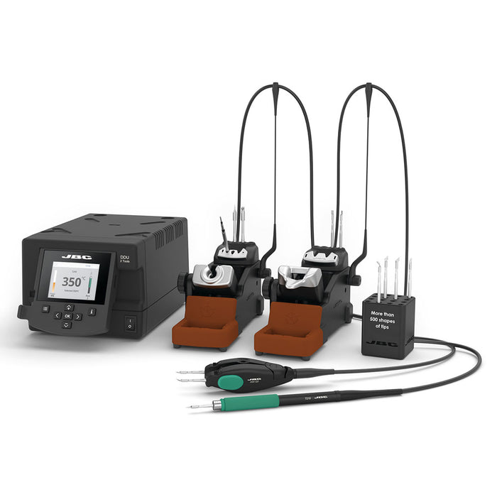 JBC 2 Tools DDU Precision Station 230V (Cartridges Not Included)
