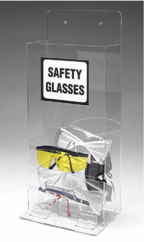 Brady Deluxe Visitor Speck Dispenser With Cover, H457 x W203 x 102mm Diameter, Acrylic, Clear