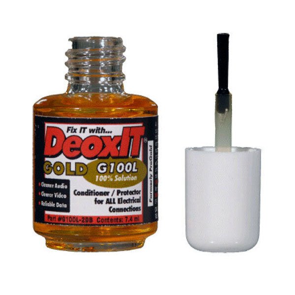 DeoxIT Gold G100L Liquid Brush Applicator 7.4ml
