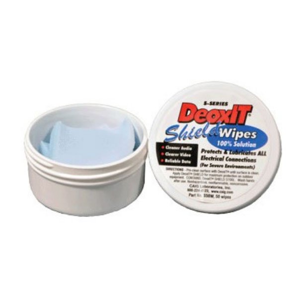 DeoxIT S50W Shield Wipes (1.75 x 1.75