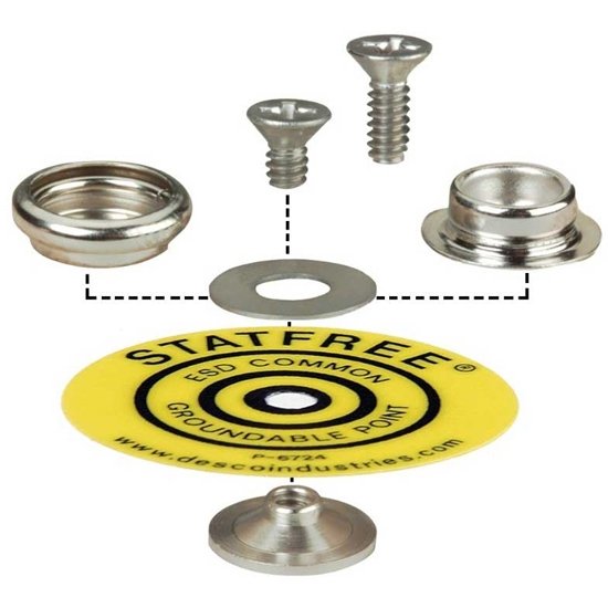 Desco 09864 Universal Snap Kit, 10 MM