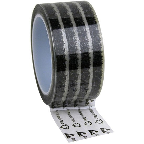Desco Tape Wescorp Clear Esd Symbols 48 MM X 65.8 M X 76.2 MM Core