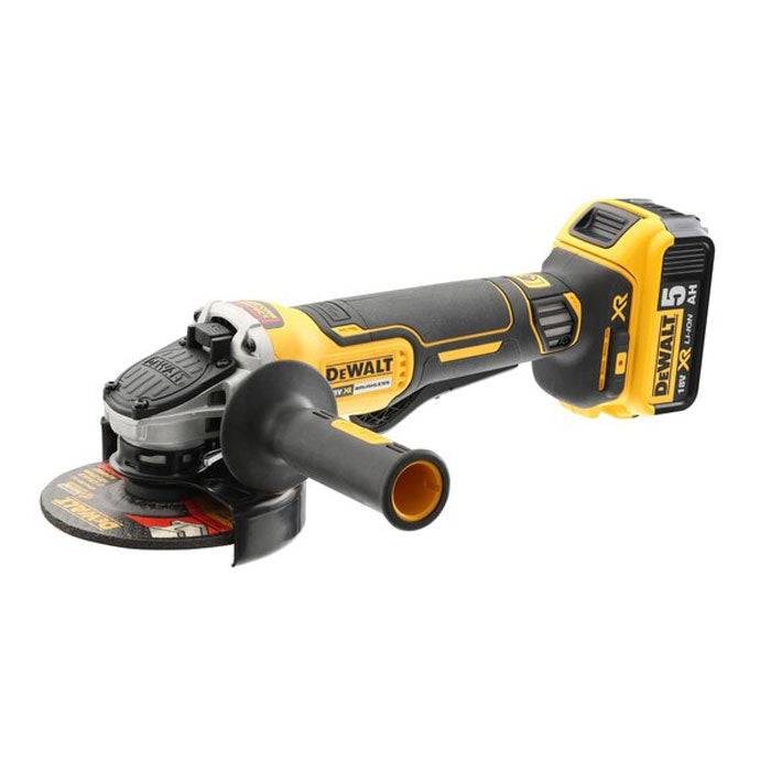 Dewalt 18V XR Brushless 125mm Grinder (Paddle Switch) Bare Unit