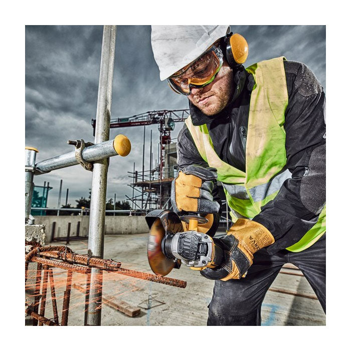 Dewalt 18V XR Brushless 125mm Grinder (Paddle Switch) - Bare Unit DCG406N-XJ