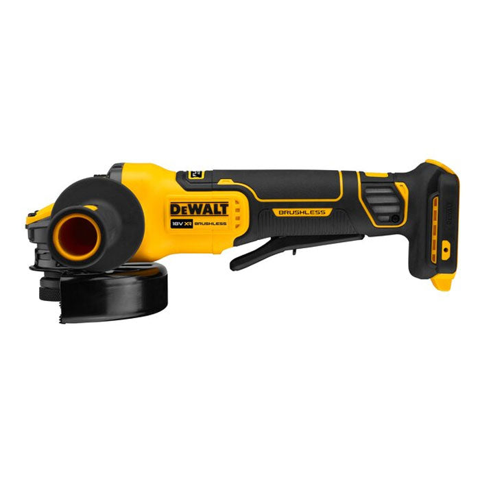 Dewalt 18V XR 125mm Angle Grinder With FLEXVOLT Advantage Bare Unit DCG416N XE For Sale Online Mektronics