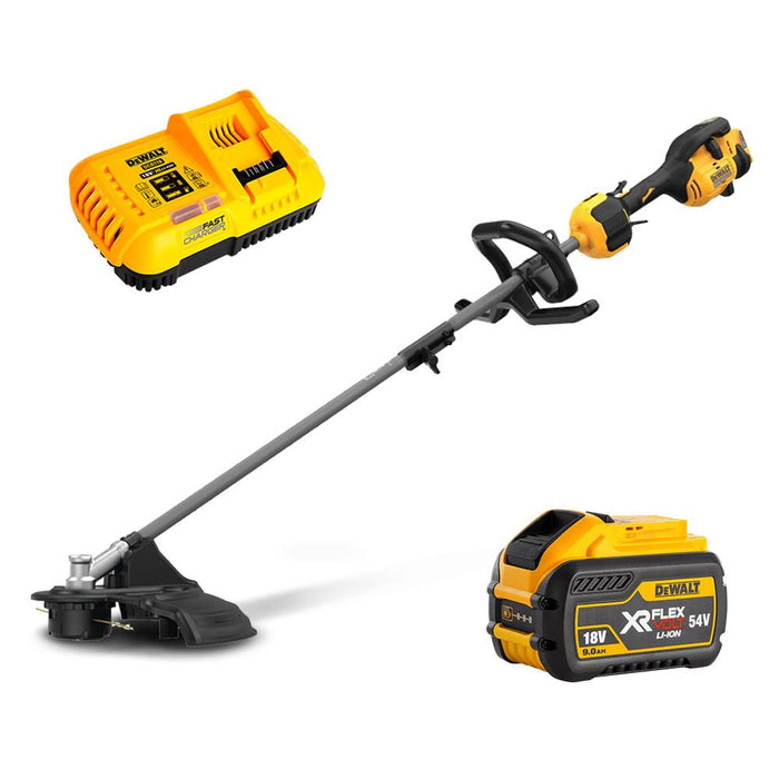 Dewalt 54V XR Flexvolt Split Boom Power Head Kit with String Trimmer Attachment