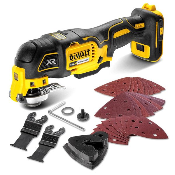 Dewalt DCS356N-XJ 18V XR Li-Ion Brushless 3 Speed Oscillating Multi-Tool - Bare Unit