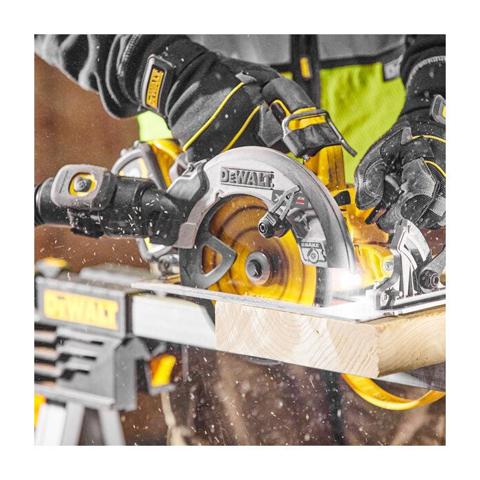 Dewalt 18V XR 184mm Circular Saw With Flexvolt Advantage - 1 X 6.0Ah