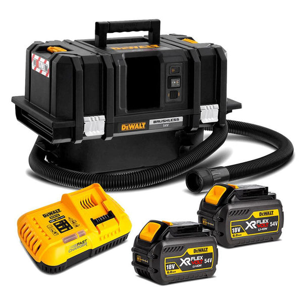 Dewalt 54V XR FLEXVOLT M Class Dust Extractor Kit DCV586MT2-XE