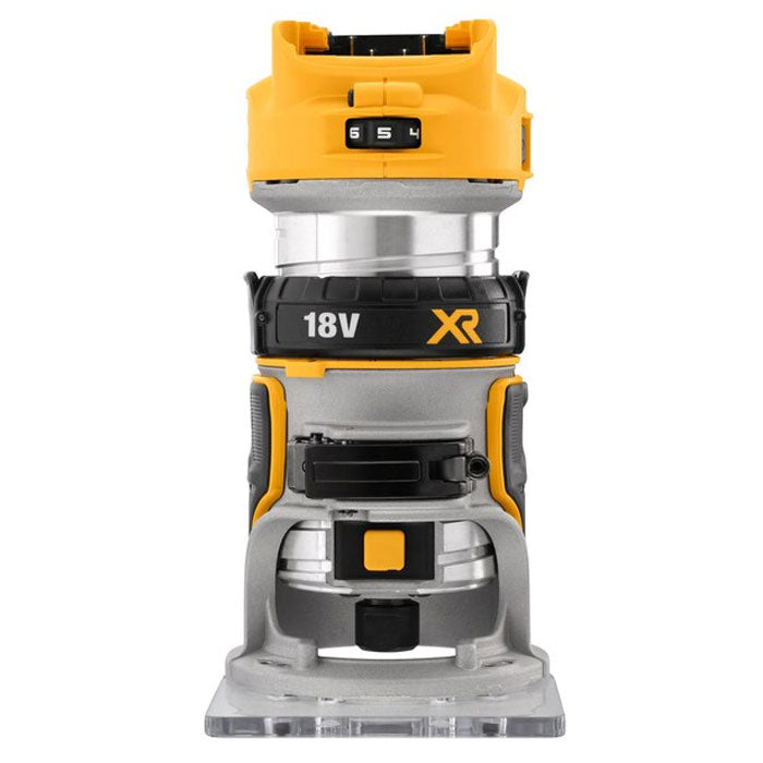 Dewalt 18V XR Li-Ion Brushless 8mm Router - Bare Unit DCW600N-XJ