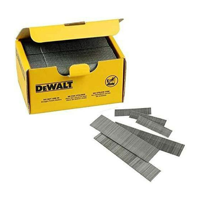 Dewalt 32mm 16 gauge 20 angled nails 2500 Suitable for DCN660 DNBA1632GZ For Sale Online Mektronics