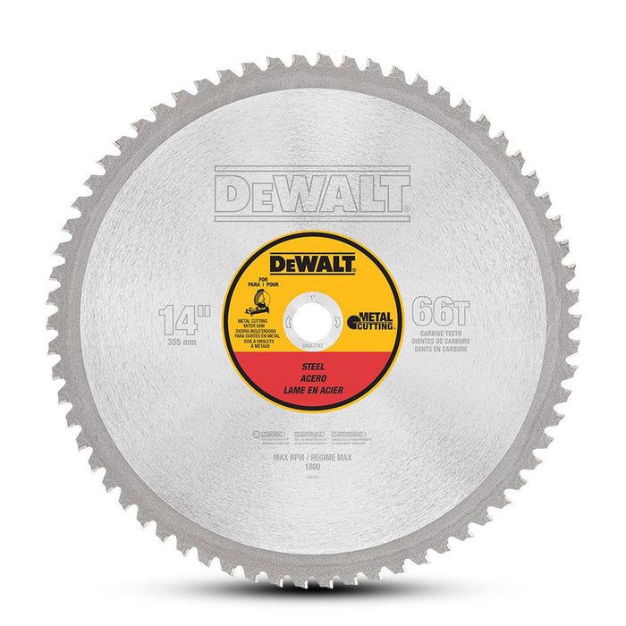 Dewalt Metal Cutting Circular Saw Blade Cold Cut Ferrous Metal 355mm X 60T (25.4mm)