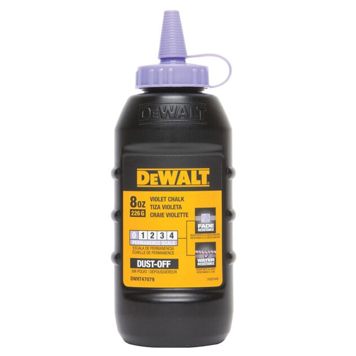 Dewalt Chalk Refill Violet 225g/8oz DWHT47079L