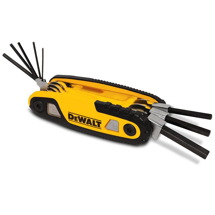 Dewalt 8Pc Hex Key Set Folding AF DWHT70262M