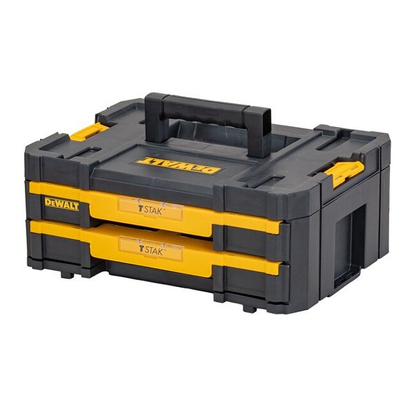 Dewalt DWST1-70706 TSTAK IV Double Shallow Drawer Storage Box 