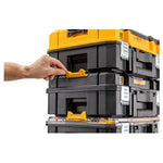 Dewalt TSTAK IP54 Organiser Top Shallow Tool Box - Long Handle DWST83344-1