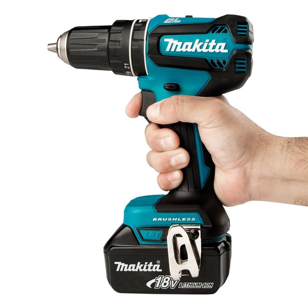 Makita 18V Brushless Hammer Driver Drill - Tool Only