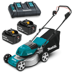 Makita 18Vx2 Brushless 460mm (18in) Lawn Mower Kit