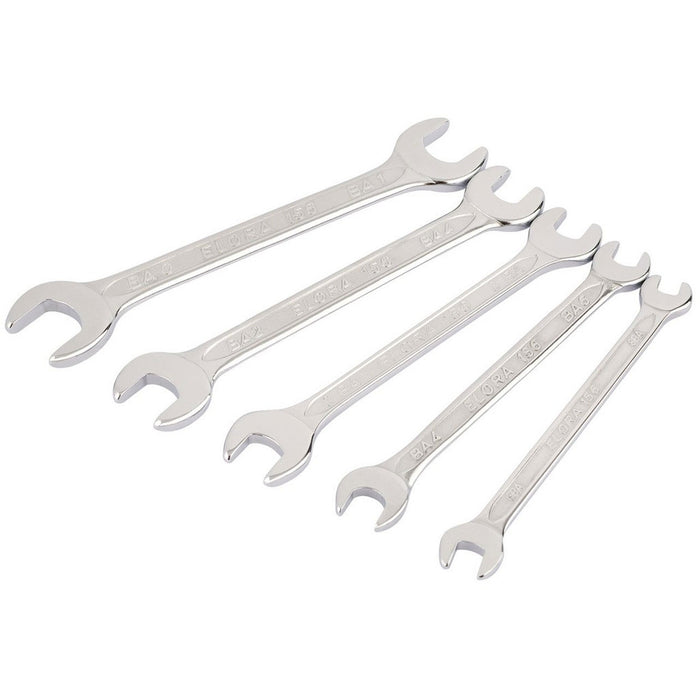Draper Midget BA Open End Spanner Set, 5 Pce