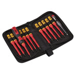Draper Tools VDE Interchangeable Blade Screwdriver Set, 13 Pce