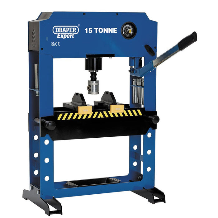 Draper Expert Hydraulic Bench Press, 15 Tonne