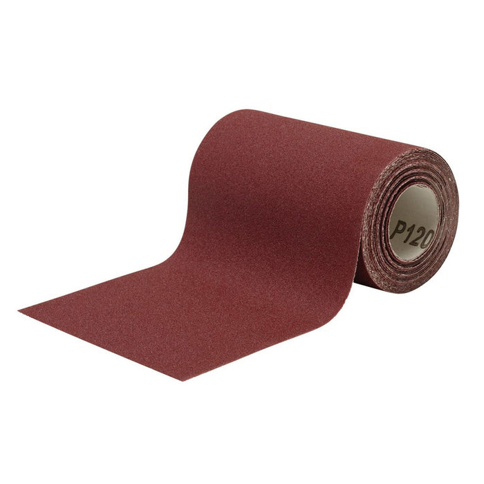 Draper Tools General Purpose Sanding Roll, 115mm x 5m 120 Grit
