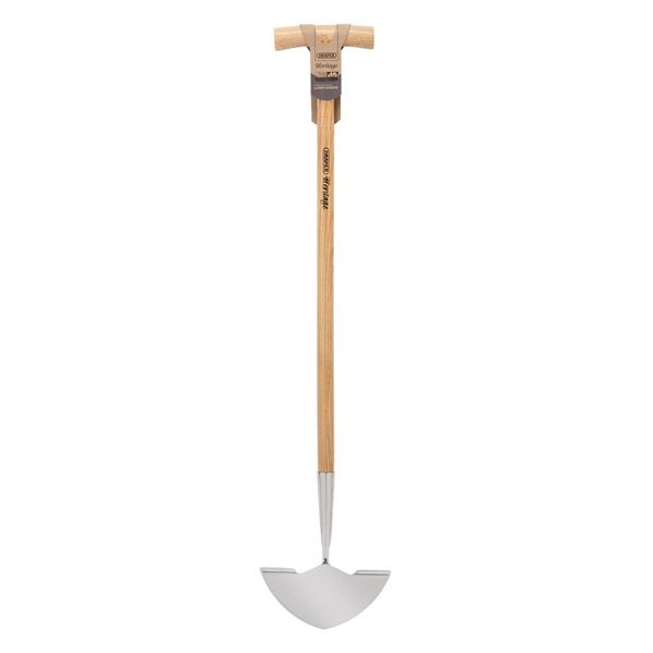 Draper Heritage Stainless Steel Lawn Edger with Ash Handle 