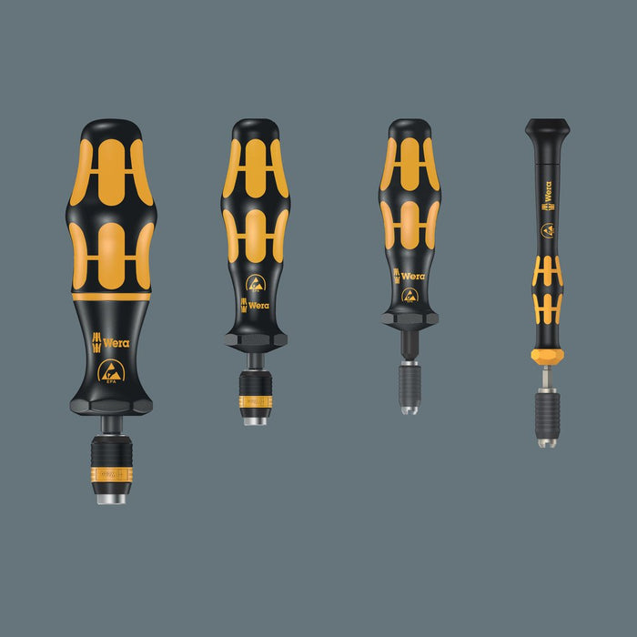 Wera Series 7400 ESD Micro Pre-Set Torque Screwdriver 0.30 Nm 074822