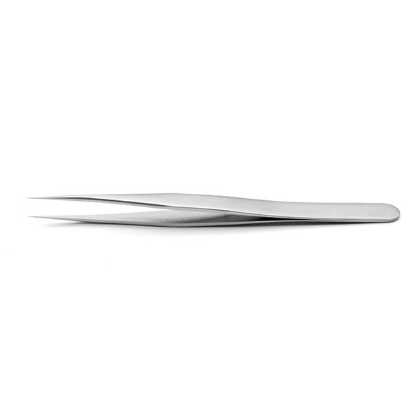 Economy Precision Tweezers, 120mm Straight, Pointed Tip