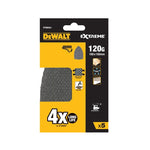 Dewalt Extreme Abrasive Mesh Delta 120 Grit 5 Pack