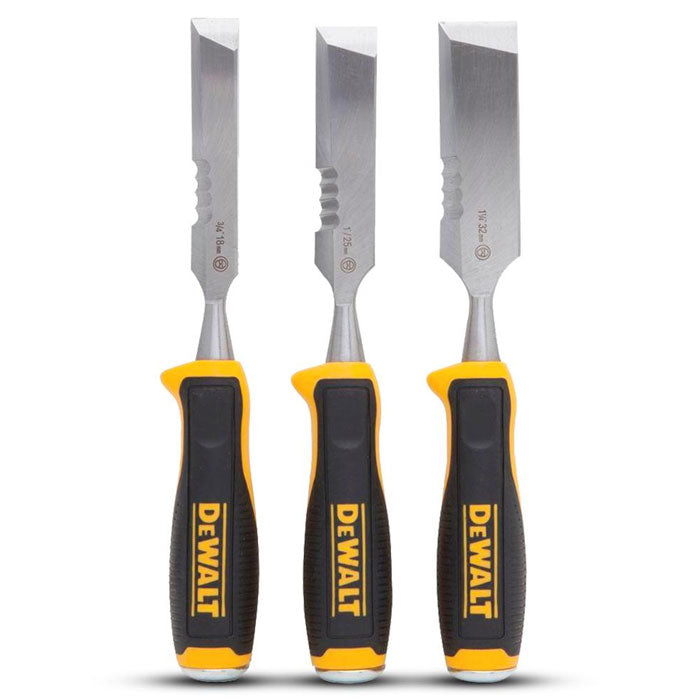 Dewalt 3Pc Chisel Set Side Strike (18, 25, 32mm) DWHT16148