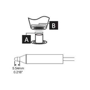 Metcal Tip Desolder Id 0.76MM (0.031In)